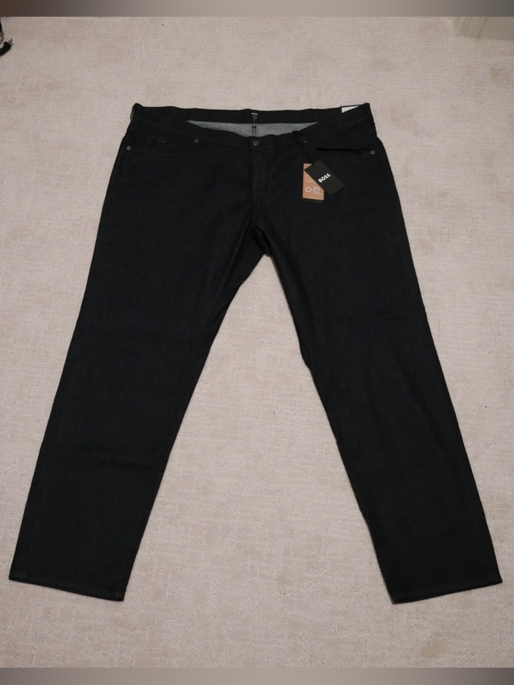 Hugo Boss B-Maine3 Navy Lightweight Denim Jeans 48/32 50477022 Mens